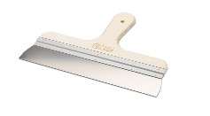 Dekor Eğri Ahşap Saplı Spatula 30 cm